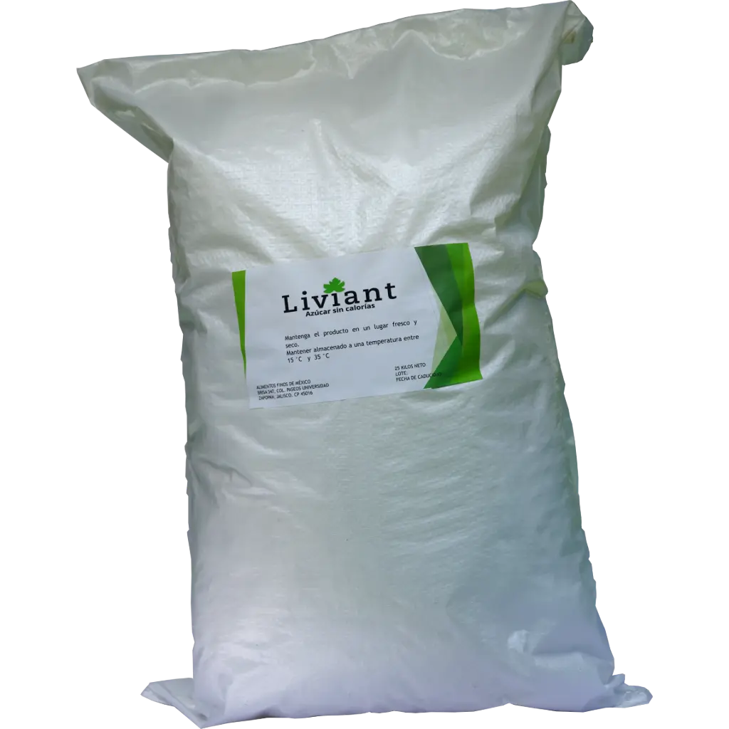 Liviant Azúcar Sin Calorías Base Alulosa, Costal 25 kg