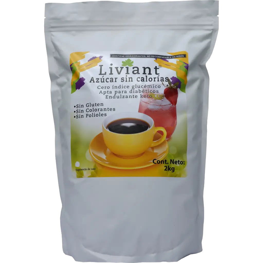 Liviant Azúcar Sin Calorías Base Alulosa Bolsa 2 kg